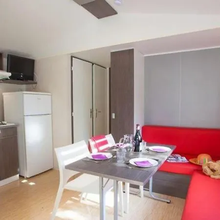 Mobil Avec Terrasse Pour 4 Personnes - Api-1-52-483 * Moncrabeau